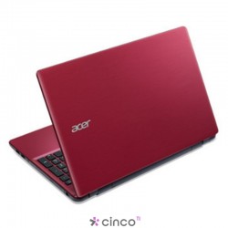 Notebook Acer 15.6in Corei5-5200U 4GB 1TB DVDRW W8.1 - Cor Vermelho NX.MRAAL.006