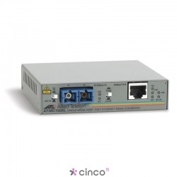 Conversor de Mídia (tipo de conexão) Fast Ethernet, de equipamentos de FIB AT-MC103XL