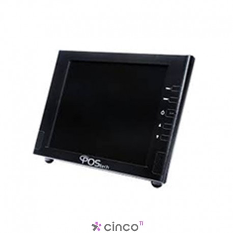 Monitor LCD Touchscreen Postech de 8 polegadas com entrada de vídeo GPS080N12014X5