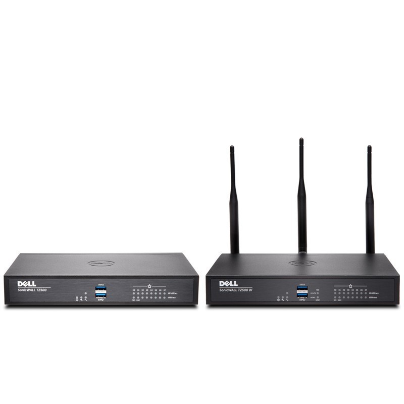 Dell SonicWall Firewall TZ500 Wireless 01SSC0449 Cinco TI