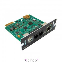 APC Smart Slot - Placa de SNMP IP 2 Entradas para conexão de sensores ambientais Sensor de temperatura AP9335T AP9641