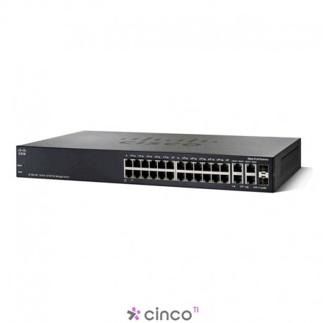 Switch CISCO Rack, 24 portas 10/100