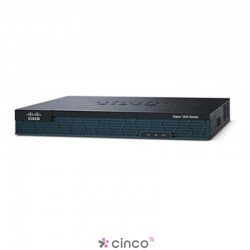 Roteador Cisco, 2 Portas WAN Gigabit, 2 portas LAN, CISCO1905BR/K9