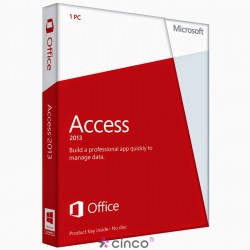 Licença perpétua Open Microsoft Access 2013 077-06674