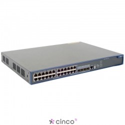 HPN Switch A5120-24G-EI c/ 20x 10/100/1000Mbps RJ45 + 4x Gigabit Combo (RJ45/Fibra) +2x Slots 10GB JE068A