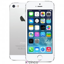 iPhone 5s Apple Silver 16 GB Desbloqueado, ME433BR/A