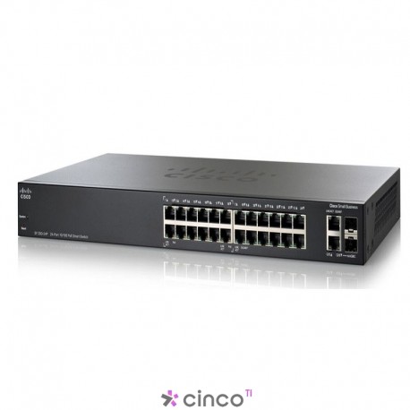 Switch Cisco SMB SF 200-24P 24-port
