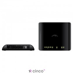 Roteador wireless indoor, ate 150MBps - 802.11 b/g/n (2.4Ghz), 5 portas Fast, potência 19dbm AirRouter
