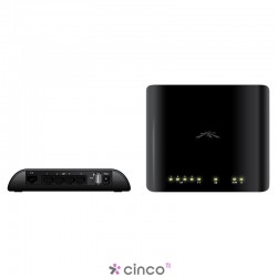 Roteador wireless indoor, até 150MBps - 802.11 b/g/n (2.4Ghz), 5 portas Fast, potência 19dbm AirRouter