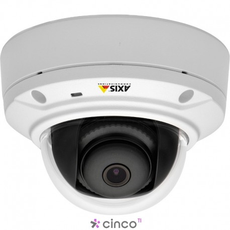 Câmera IP Mini Dome Fixa Axis M3025-VE 2Mp 1080p Dia/Noite Antivandalismo 0536-001