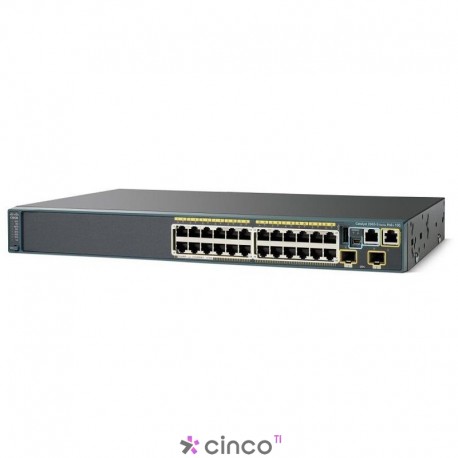 Cisco Catalyst 2960S-24TD-L - Switch - managed - 24 x 10/100/1000 + 2 x SFP+ - rack-mountable