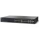 Switch Rack, 24 portas 10/100 e 4 portas Gigabit, PoE, Gerenciamento WebView