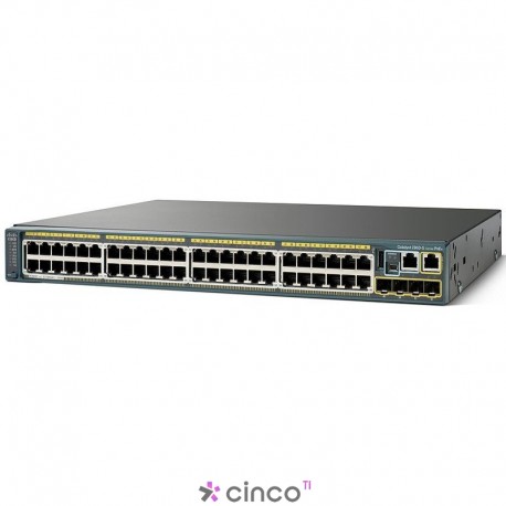 Catalyst 2960S 48 GigE PoE 740W, 4 x SFP LAN Base