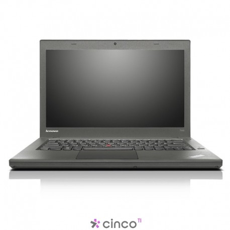 Notebook Lenovo T440 14in Core i5-4300U 8GB 500GB W8P Preto 3 anos on-site 20B7006FBR