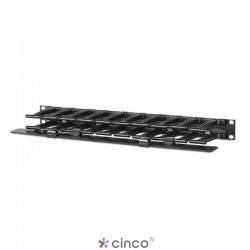 Organizador horizontal APC de cabos 1U com tampa frontal AR8602A