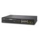 8 portas 10/100/1000 Mbps + 2 100/1000X SFP Dirigido 802.3at PoE Switch