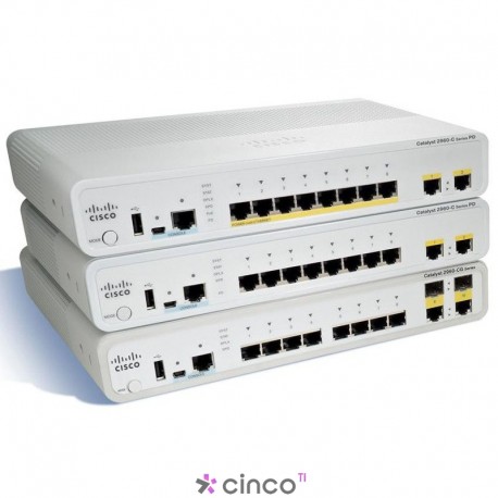 Cisco Catalyst 2960-C e 3560-C Series Switches Compact Ficha