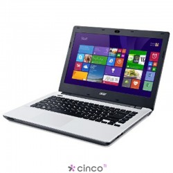 Notebook Acer 14in Core i3-4005U 4GB 1TB W8.1 Cor Branco NX.MN6AL.026