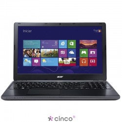 Notebook Acer 15,6 E5-571-700F i7-5500U 8GB 1TB W8.1 NX.MT4AL.002