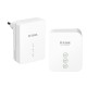 Adaptador Wireless D-Link PowerLine Av Wireless N150 Kit DHP-W221AV