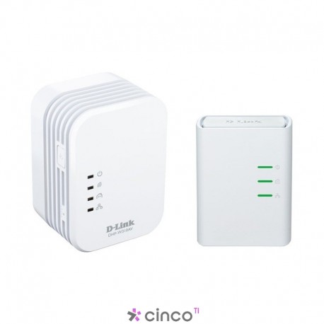  Adaptador Wireless D-Link Powerline AV500 Wireless N300 Kit DHP-W311AV