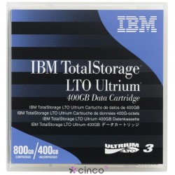 Fita LTO-3 Ultrium 400GB Data Cartridge IBM 24R1922