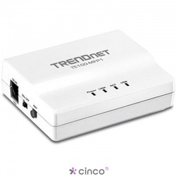  TRENDnet Servidor de Impressão 1x USB 2.0 e 1x LAN 10/100Mbps RJ45 TE100-MFP1