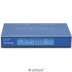 TRENDnet Switch Gigabit 4x 10/100/1000 Mbps RJ45 + 1x mini-GBIC TEG-S41SX