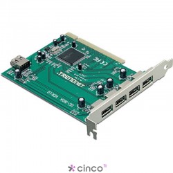 TRENDnet Adaptador PCI para 5 portas USB 2.0 TU2-H5PI