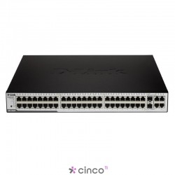 48-Port 10/100Mbps + 2 1000BASE-T + 2 Combo 1000BASE-T/SFP Layer 2 Management Switch