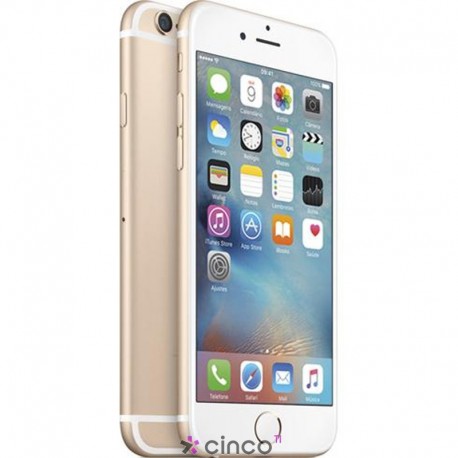 Iphone 6 Ouro 128GB Apple MG3G2BR/A