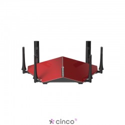 Roteador Wireless AC 3200Mbps Triband (2,4 & 2x 5GHz) 802.11AC mydlink Cloud +Shareport USB 3.0 & 2.0 DIR-890L