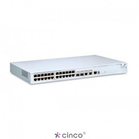  Switch 4500 - 24x 10/100 Mbps + 2x 10/100/1000 Mbps + 2x mini-GBIC