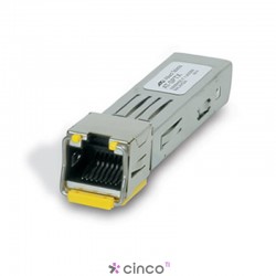 Transceiver GBIC para rede Ethernet 1000T (RJ45) SFP para uso em switch AT-SPTX 