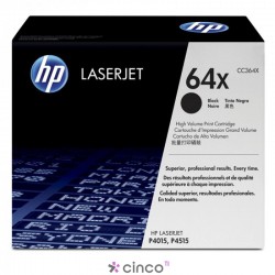 Toner HP 64X Preto CC364XB