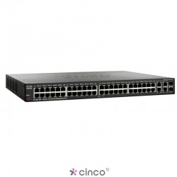 Switch Cisco SRW248G4-K9-NA 48-portas 10/100 + 2 mini GBIC