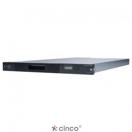 Storage Dell PowerVault TL1000 LTO5, Tape Library de 1U, 1x Drive LTO5 SAS 210-ADJM-270