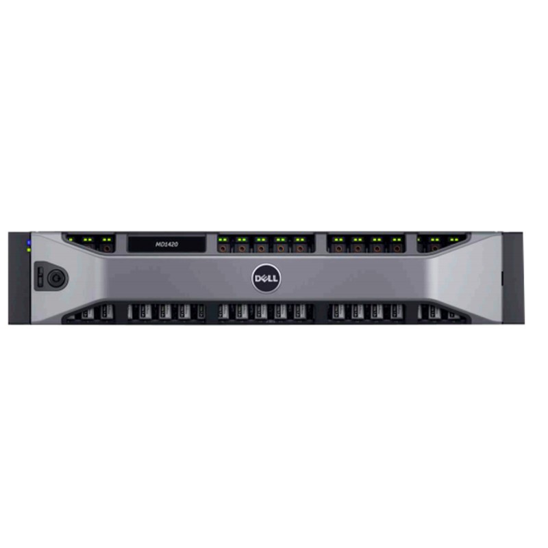 Storage Dell MD1400 Rack c/ 4x discos 1TB SAS 7.2K, 2 cabos 12Gb HD