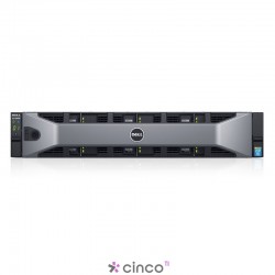 Storage Dell SCv2020 Fibre Channel - com 8.4TB ( c/ 7x Discos de 1.2TB SAS 10K), FC 8GB, 2x Fonte 580W 210-ADRT-340