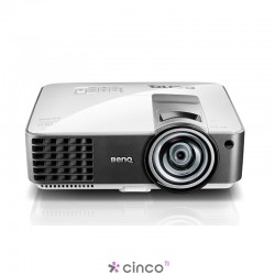 Projetor de Vídeo BenQ MX819ST DLP ANSI 3000 XGA (1024x768) (40" a 300") Lâmpada 210W MX819ST