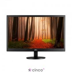 Monitor AOC LED 15.6 Widescreen (1366x768) Slim Design, VESA (75x75 mm) (VGA) E1670SWU-E