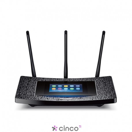 Roteador TP-LINK Wireless Gigabit Touch Screen AC1900 Touch P5