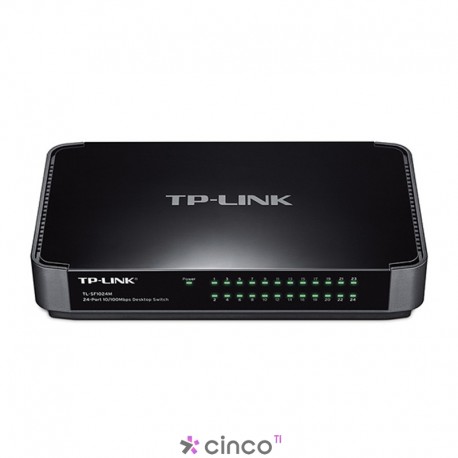 Switch de Mesa de 24 Portas 10/100Mbps TP-LINK TL-SF1024M