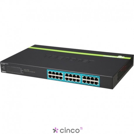 Switch Trendnet 24 portas Gigabit POE+ TPE-TG240g