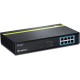 Switch Trendnet PoE+ 10/100 Mbps 8 portas TPE-T80H