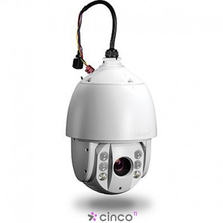 Câmera Trendnet Speed Dome IR PoE HD 1.3 MP Externa TV-IP450PI