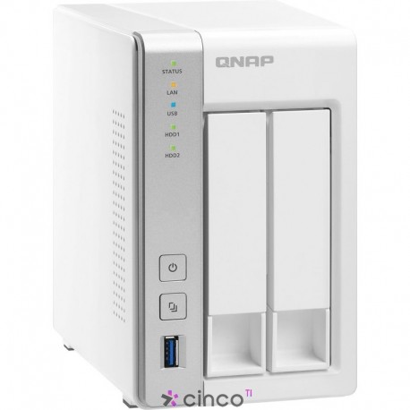 Storage NAS 2 Baias para HDs Qnap TS-231