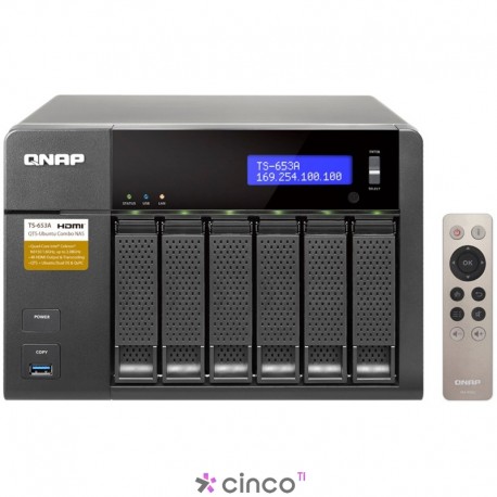 Storage NAS 6 Baias para HD Qnap TS-653A