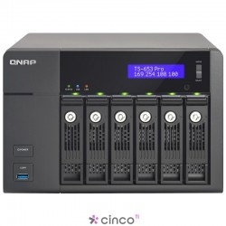 Storage NAS 6 Baias para HD Qnap TS-653 Pro