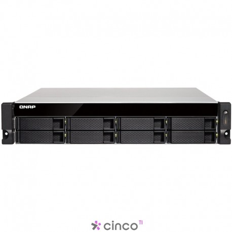 Storage NAS Rack 8 Baias para HD Qnap TS-863U